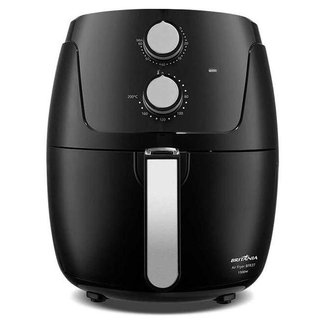 Fritadeira-Air-Fryer-Brit-nia-4-2-L-1500-W-BFR37-Preto-127-V-01 Fritadeira-Air-Fryer-Brit-nia-4-2-L-1500-W-BFR37-Preto-127-V-01
